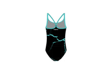 Load image into Gallery viewer, Toddler Girls Printed One Piece Positive Cracked