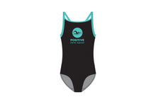 Load image into Gallery viewer, Girls Diamond Back One Piece Positive Black