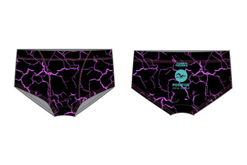 Mens Classic Trunks Cracked Pink Positive