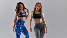 Load image into Gallery viewer, Womens Hi Runner 7/8 Tight Blue Mist
