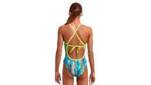 Load image into Gallery viewer, Girls Tie Me Tight One Piece Dripping Paint
