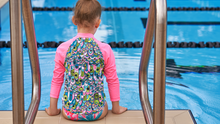 Load image into Gallery viewer, Toddler Girls Zippy Rash Vest Feather Fairy
