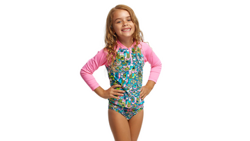Toddler Girls Zippy Rash Vest Feather Fairy