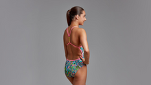 Load image into Gallery viewer, Girls Twisted One Piece One Piece Feather Fairy

