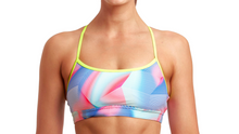 Load image into Gallery viewer, Womens Swim Crop Top Lava Lamp
