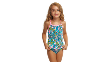 Toddler Girls Swim Steady Tankini & Brief Feather Fairy