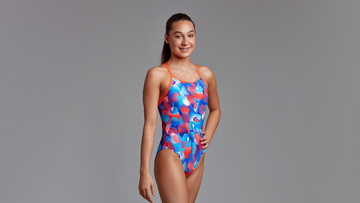Girls Diamond Back One Piece Jupiter Drops