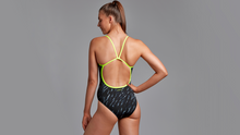 Load image into Gallery viewer, Womens Single Strap One Piece Night Mist
