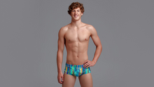 Load image into Gallery viewer, Mens Plain Front Trunks Dripping Paint

