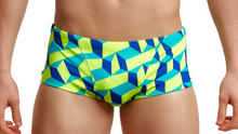 Load image into Gallery viewer, Mens Classic Trunks Blue Blockers
