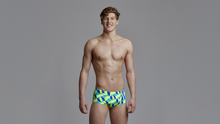 Load image into Gallery viewer, Mens Classic Trunks Blue Blockers
