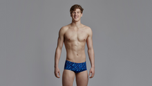 Load image into Gallery viewer, Mens Classic Trunks Blue Mist
