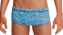 Load image into Gallery viewer, Boys Classic Trunks Blue Stone
