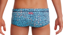 Load image into Gallery viewer, Boys Classic Trunks Blue Stone
