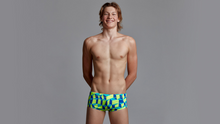 Load image into Gallery viewer, Boys Classic Trunks Blue Blockers
