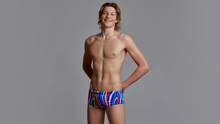 Load image into Gallery viewer, Boys Classic Trunks Raw Hide
