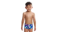 Load image into Gallery viewer, Toddler Boys Printed Trunks Board Bash
