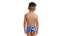 Load image into Gallery viewer, Toddler Boys Printed Trunks Board Bash
