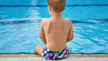 Load image into Gallery viewer, Toddler Boys Printed Trunks Board Bash
