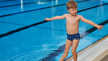 Load image into Gallery viewer, Toddler Boys Printed Trunks Croc Top
