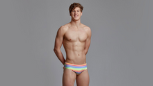 Load image into Gallery viewer, Mens Classic Briefs Light Stripes
