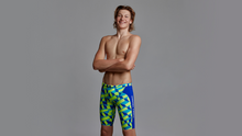 Load image into Gallery viewer, Boys Training Jammers Blue Blockers
