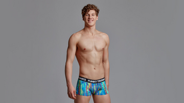 Mens Underwear Trunks Dripping Paint