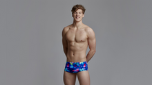 Load image into Gallery viewer, Mens Sidewinder Trunks Miami Beats
