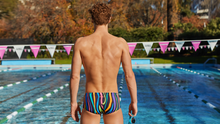Load image into Gallery viewer, Mens Sidewinder Trunks Tiger Town
