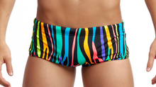 Load image into Gallery viewer, Mens Sidewinder Trunks Tiger Town

