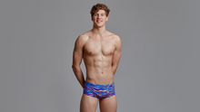Load image into Gallery viewer, Mens Eco Sidewinder Trunks Blow Wave
