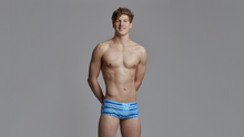 Load image into Gallery viewer, Mens Sidewinder Trunks Jet Propulsion
