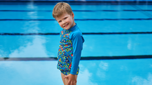 Load image into Gallery viewer, Toddler Boys Zippy Rash Vest Beep Beep
