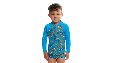 Toddler Boys Zippy Rash Vest Beep Beep