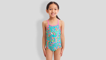 Toddler Girls Printed One Piece Bush Babies