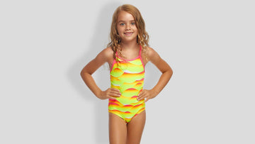 Toddler Girls Printed One Piece Custard Tart