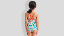 Load image into Gallery viewer, Toddler Girls Printed One Piece Winter Woolies
