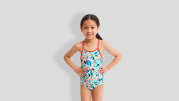 Toddler Girls Printed One Piece Winter Woolies