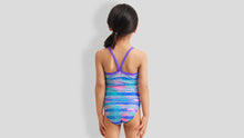 Load image into Gallery viewer, Toddler Girls Swim Steady Tankini &amp; Brief Pastel Palm
