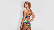 Load image into Gallery viewer, Girls Diamond Back One Piece Paper Cut
