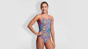 Girls Diamond Back One Piece Prism Break