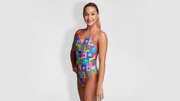 Girls Diamond Back One Piece Rat Pack
