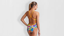Load image into Gallery viewer, Girls Single Strap One Piece Jumbled Up
