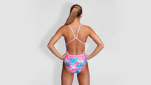 Load image into Gallery viewer, Girls Single Strap One Piece Pretty Pink
