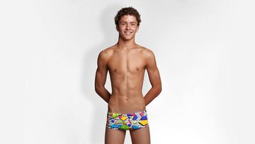 Boys Classic Trunks Jumbled Up