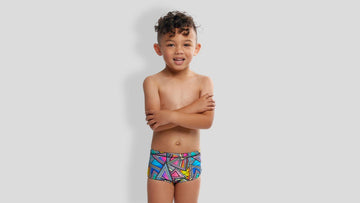 Toddler Boys Printed Trunks Prism Break