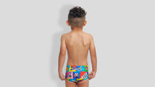 Load image into Gallery viewer, Toddler Boys Printed Trunks Rat Pack
