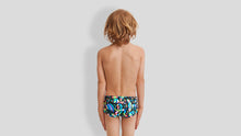 Load image into Gallery viewer, Toddler Boys Printed Trunks Night Life
