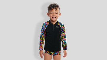 Toddler Boys Zippy Rash Vest Brand Galaxy