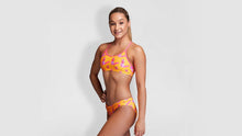 Load image into Gallery viewer, Girls Racerback Two Piece Pineapple Punch
